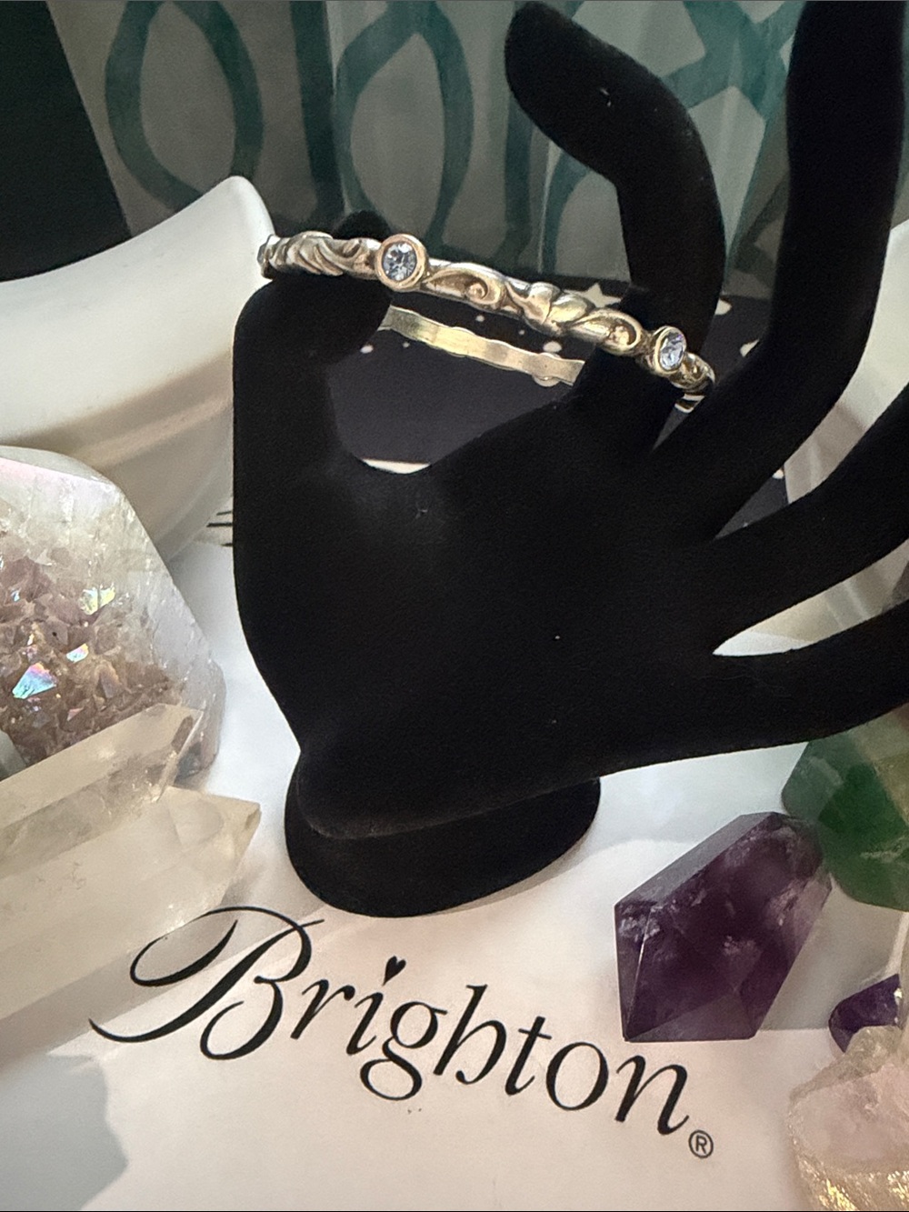 🦋💎BRIGHTON VG+ BLUE ‘GATEWAY’ Bangle Bracelet - MINT CONDITION!